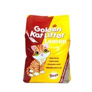 Golden Kat Cleapest Clumping Cat Litter Lemon Flavour 5kg