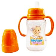 Good Luck Feeding Bottle with Water Nipple 120ML Orange - 81240