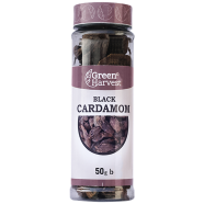 Green Harvest Black Cardamom (50 gm)- GHSP6005