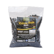 Green Harvest Kidney Beans-Black (500 gm)- GHLT13112