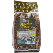 Green Harvest Pistachio-Raw (500 gm)- GHNT9320