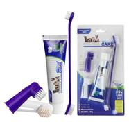 Green Meadow 4 In 1 Dog Dental Care Finger Toothbrush Pet Cat Dog Toothbrush And Toothpaste Set
