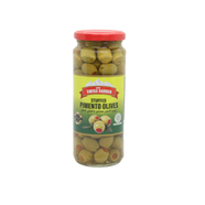 Green Swiss Garden Stuffed Pimento Olives 340gm ( Spain) - 131701330