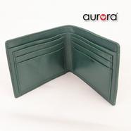 Aurora Green leather wallet