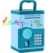 GuDoQi Piggy Bank Cash Coin Money Bank with Music Safe Lock with Password and Fingerprint Unlocking Simulation icon