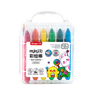Guangbo H02400 12 Colors Silky Crayon