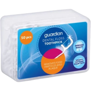 Guardian Dental Floss Toothpick Flat Thread 50 Pcs Box