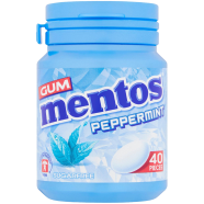 Gum Mentos White Pepperment 40pcs