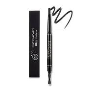 HANDAIYAN Eyebrow Tattoo Pencil Brush Double Ended Microblading Lasting Fine Sketch Tint Liquid Eyebrow Pen - Black