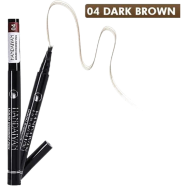 HANDAIYAN Waterproof Eyeshadow Pen Eyeliner Eyebrow Pencil EYEBROW ENHANCING PEN WATERPROOF - 04 Dark Brown icon