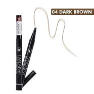 HANDAIYAN Waterproof Eyeshadow Pen Eyeliner Eyebrow Pencil EYEBROW ENHANCING PEN WATERPROOF -(04 Dark Brown)