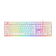 HAVIT KB876L USB Multi-Function Backlit Keyboard (White Color)