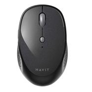HAVIT MS76GT plus 2.4G Wireless Optical Mouse - Grey Plus Black