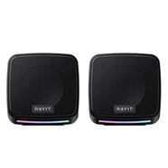 HAVIT SK764 USB Speaker With Colorful Lighting Design