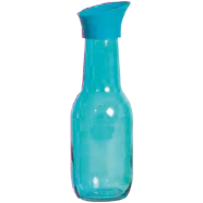HEREVIN 1 ltr Decorated Water Bottle Blue- 111656-000