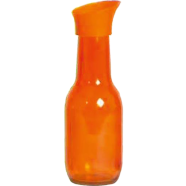 HEREVIN 1 ltr Decorated Water Bottle Orange - 111656-000