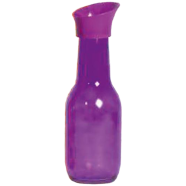 HEREVIN 1 ltr Decorated Water Bottle Purple - 111656-000