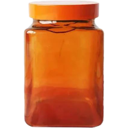 HEREVIN Colored Square Canister 1.5 Ltr Orange - 147019-000