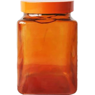 HEREVIN Colored Square Container 2 Litre Orange - 147020-000