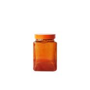 HEREVIN Colored Square Container 2 Litre Orange - 147020-000