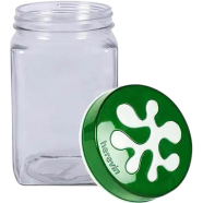 HEREVIN Container Square Green Color 3.0 Ltr - 137017-000