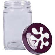 HEREVIN Container Square Purple Color 1.5 Ltr - 137015-000