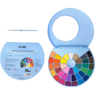 HIMI MIYA 24 Colors Solid Watercolor Water Art Set Water Color Paint