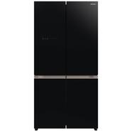 HITACHI R-WB700VPB2-GBK Top Mount Four Door Refrigerator 640L Glass Black