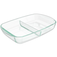 HI GLASS Bake Dish Rect. 2.2 Ltr. With Divider - HSAP25LD icon