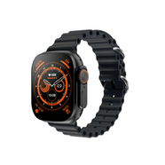 HK9 Ultra 2 AMOLED Smartwatch with ChatGPT - Black Color