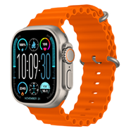 HK9 Ultra 2 Amoled Smartwatch With Chatgpt- Orange Color