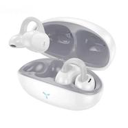 HOCO EW57 Clip-On True Wireless Bluetooth Earphone – White Color