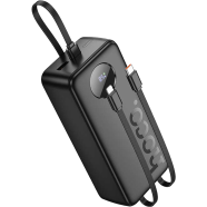 HOCO J132B 30000mAh 22.5W Plus PD20W Fast Charging Adapter Travel Power Bank With 3 Cables