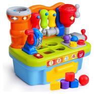 HOLA 907 Baby Tools Set Toy Workshop Toy with Sound and light Kids Early Learning Games Toy