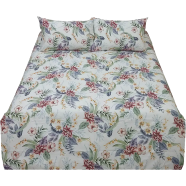 HOMETEX Bed Sheet Peruvian lily - CTNF1018