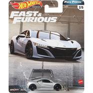 HOT WHEELS PREMIUM Single – 17 Acura NSX – Silver image
