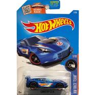 HOT WHEELS REGULAR Corvette C7.R Blue 1/10 And 1/250 image