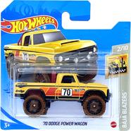 HOT WHEELS Regular Dodge – 70 Dodge Power Wagon - Yellow