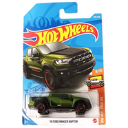 HOT WHEELS Regular Ford – 19 FORD RANGER RAPTOR – Green