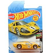 HOT WHEELS Regular Ford – 67 Ford GT40 Mk.IV - 8/10 – Yellow image