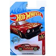 HOT WHEELS Regular Ford – Custom Ford Maverick – Red Flames image