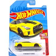HOT WHEELS Regular – 17 Nissan GT-R (R35)-2/10 – Yellow image