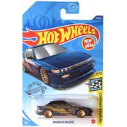 HOT WHEELS Regular – Nissan Silvia (S13) -7/10 – Blue image