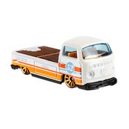 HOT WHEELS Regular – White Card- Volkswagen T2 Pickup-White Gold image