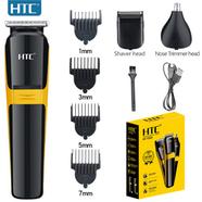 HTC AT-1322 Cordless Nose And Ear Hair Trimmer For Man Rechargeable Men's Grooming Kit