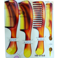 Hair Comb Set 4 Pcs In 1pac Hair Care Accessories