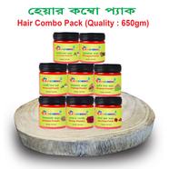 Rongdhonu Hair Treatment Combo Package (Hair Treatment Combo Package) - 650 gm
