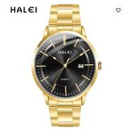 Halei men Luxury Watches With Stainless Steel Band