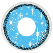 Halloween Comicparty Cosplay Blue Color Contact Lenses - HD71