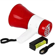 Hand Mike Rechargeable 619U Handheld Lithium Battery Megaphone